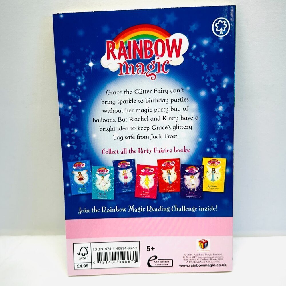 Rainbow Magic: Grace the Glitter Fairy Paperback by Daisy Meadows Brand New - Picture 2 of 6